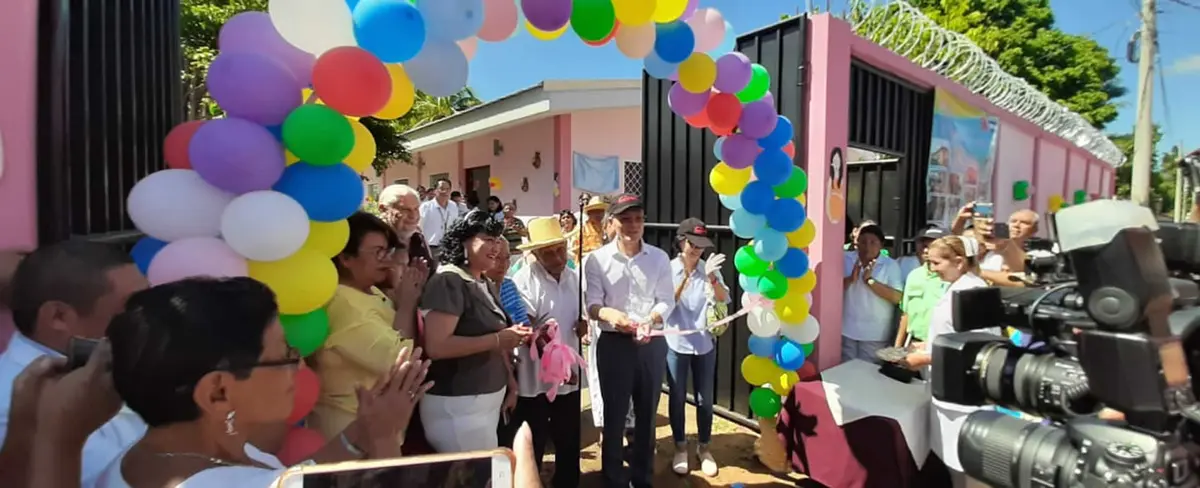Reconstruyen Casa Materna destruida por golpistas en Masaya