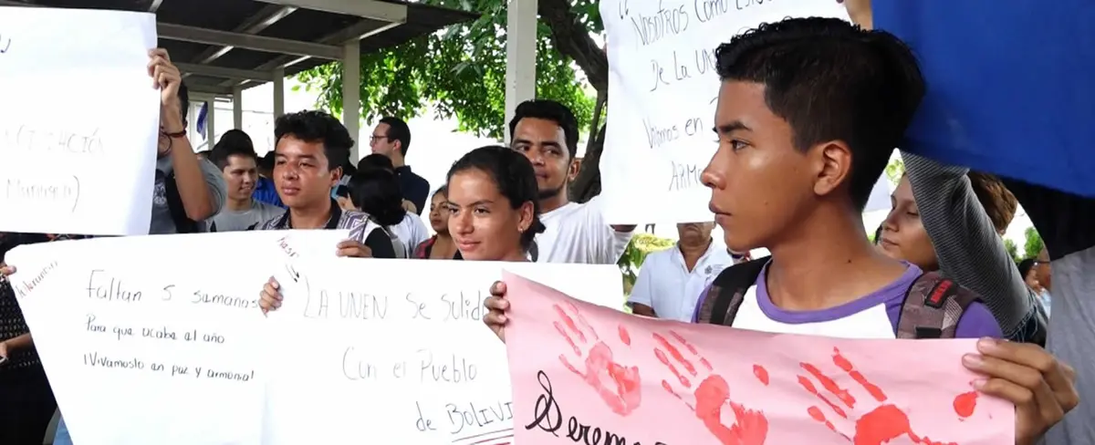 Comunidad universitaria se une porque “Con la Paz No Se Juega, la Paz es el Camino”