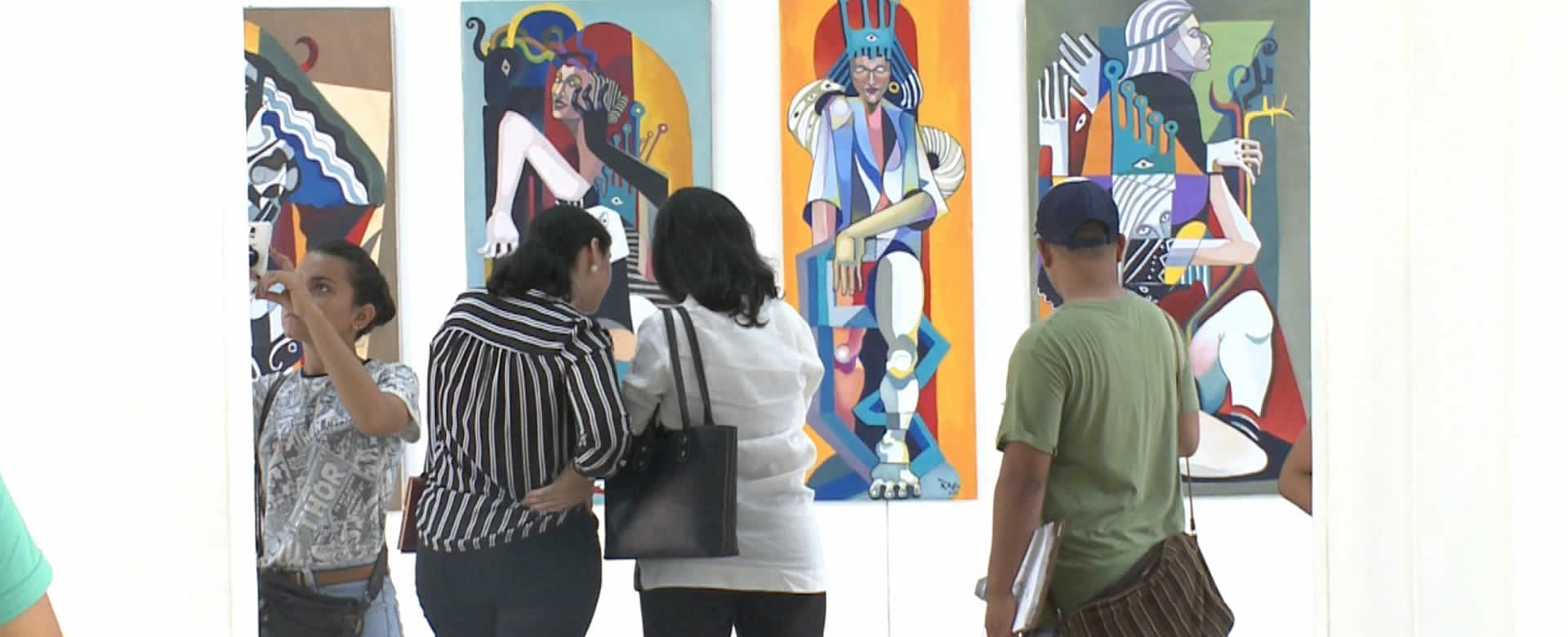 Abren exposición inspirada en la estética del Maestro Guayasamin