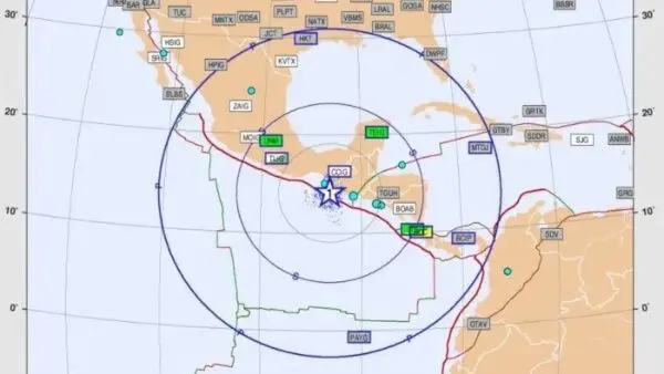México y Guatemala sacudidos por sismo de magnitud 6.3