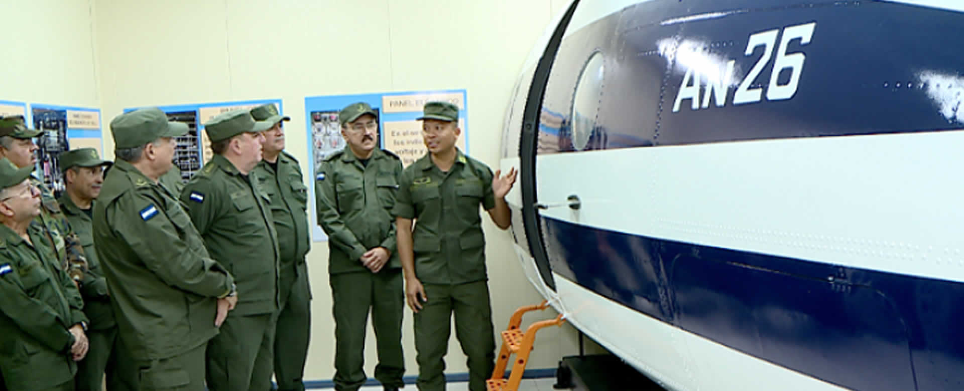 Ejército fortalece trabajo de la Fuerza Aérea de Nicaragua