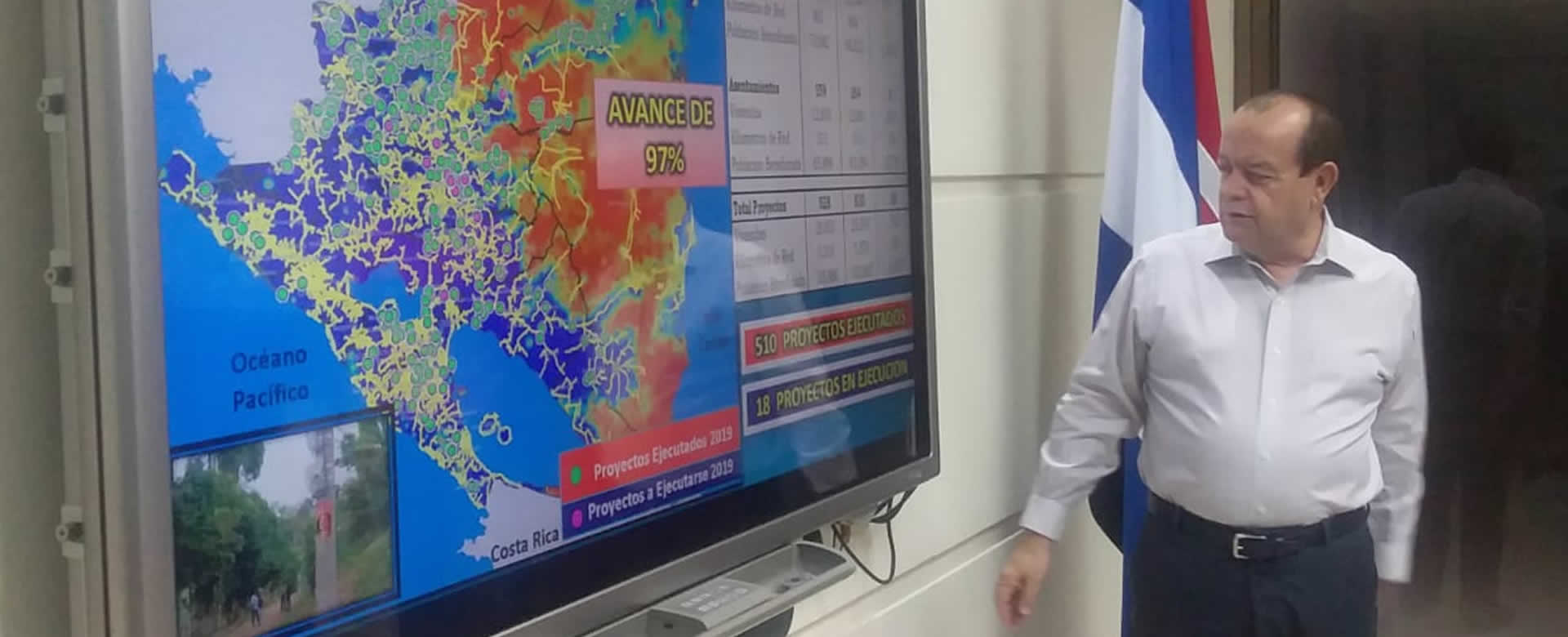 Nicaragua alcanza el 97.02% de cobertura eléctrica