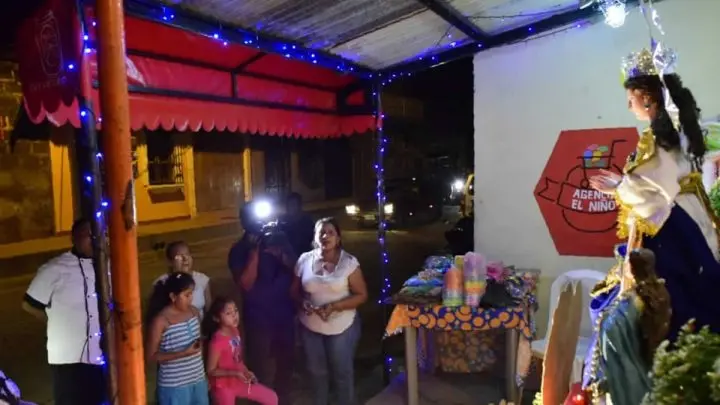 Alegre tradición de la gritería seguirá en la familia Jirón Márquez