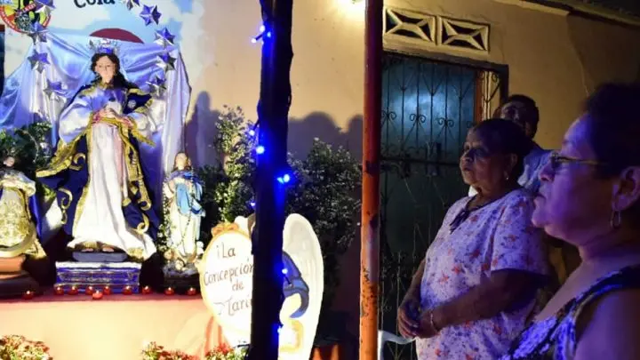 Alegre tradición de la gritería seguirá en la familia Jirón Márquez
