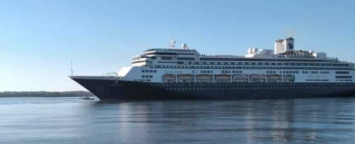 Atraca el Crucero Ámsterdam en el Puerto Corinto, Chinandega