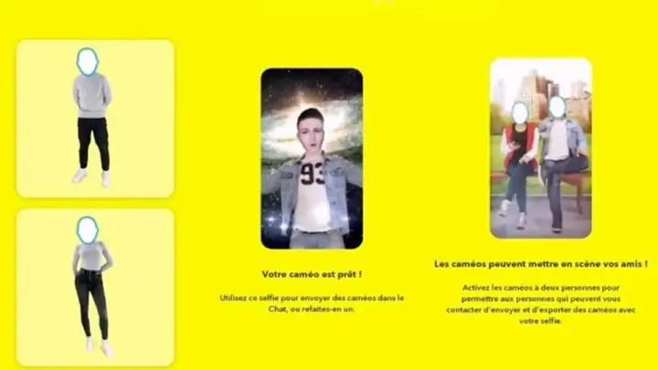 Snapchat crea la nueva función de hacer gifs con tu cara