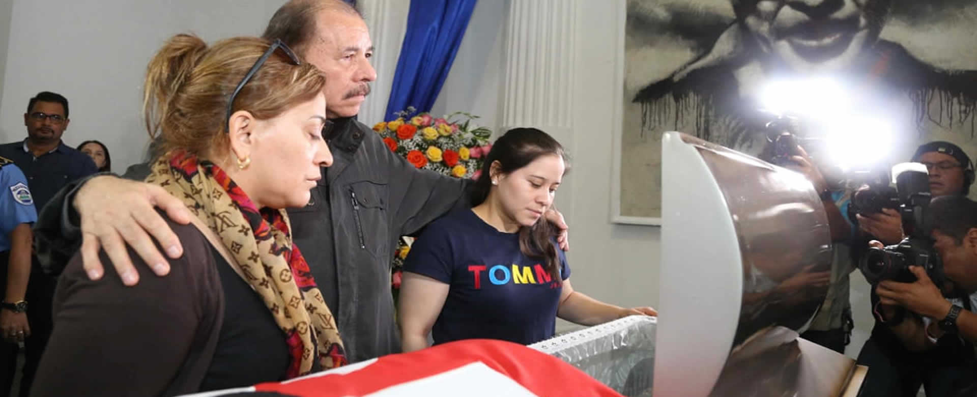 Presidente Daniel Ortega asiste a homenaje del combatiente histórico Juan Ramos