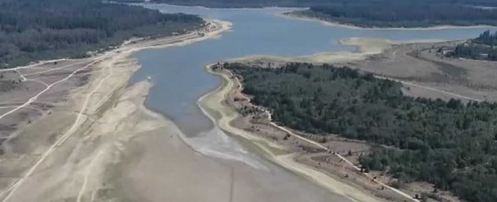 Lago Peñuelas de Chile corre el riesgo de secarse en marzo de este año