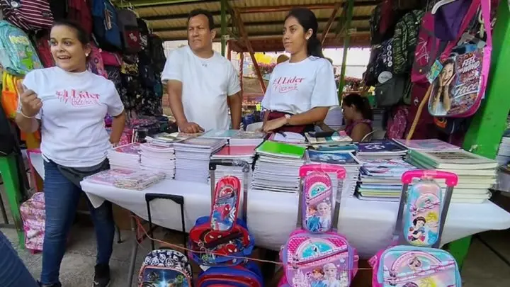 Parque de Ferias con grandes ofertas en uniforme y útiles escolares