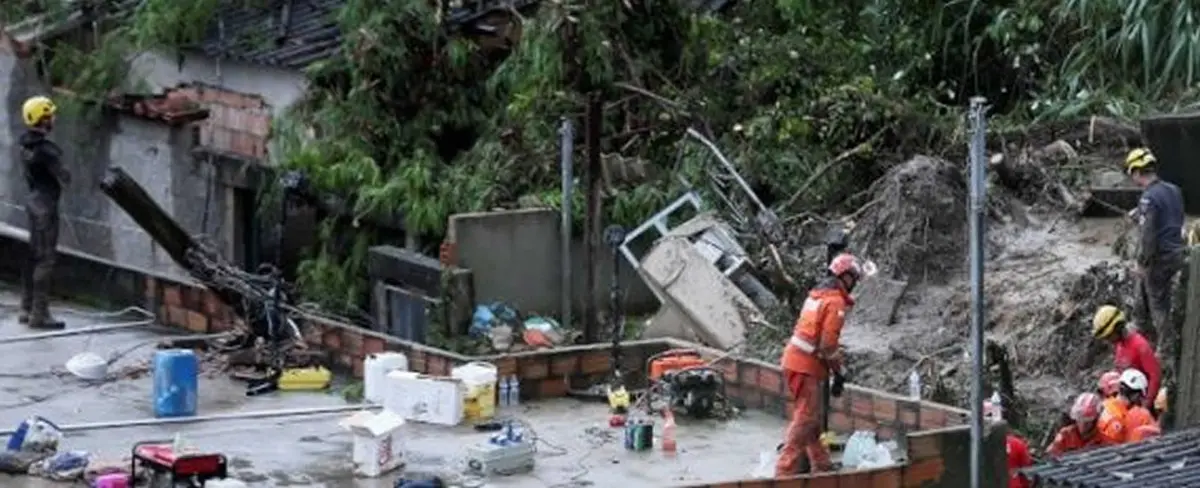 Brasil: La cifra de víctimas fallecidas a causa de las lluvias aumentó a 64