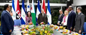 Daniel y Rosario reciben Cartas Credenciales de los nuevos Embajadores de Panamá y Yibuti