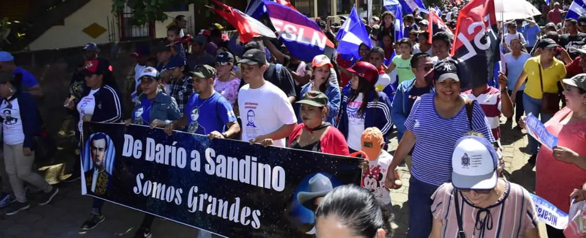 Departamentos de Nicaragua honran la memoria de Sandino y Darío