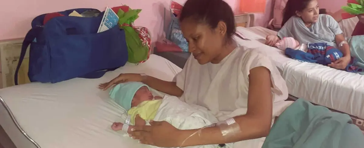 Hospital Bertha Calderón vio nacer a los primeros bebés del año