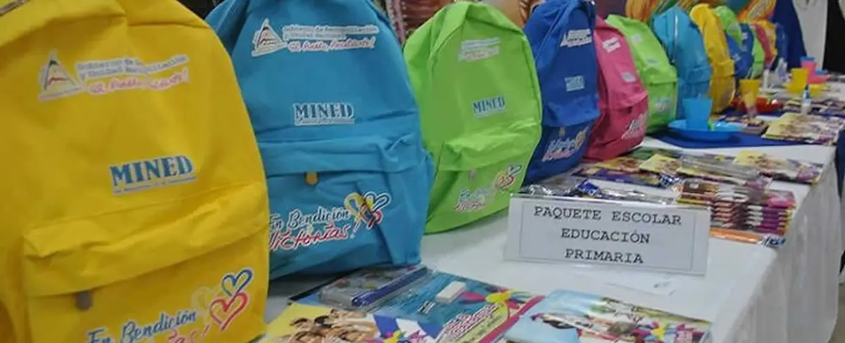 Más de un millón de paquetes escolares llegarán a pequeños de todo el país