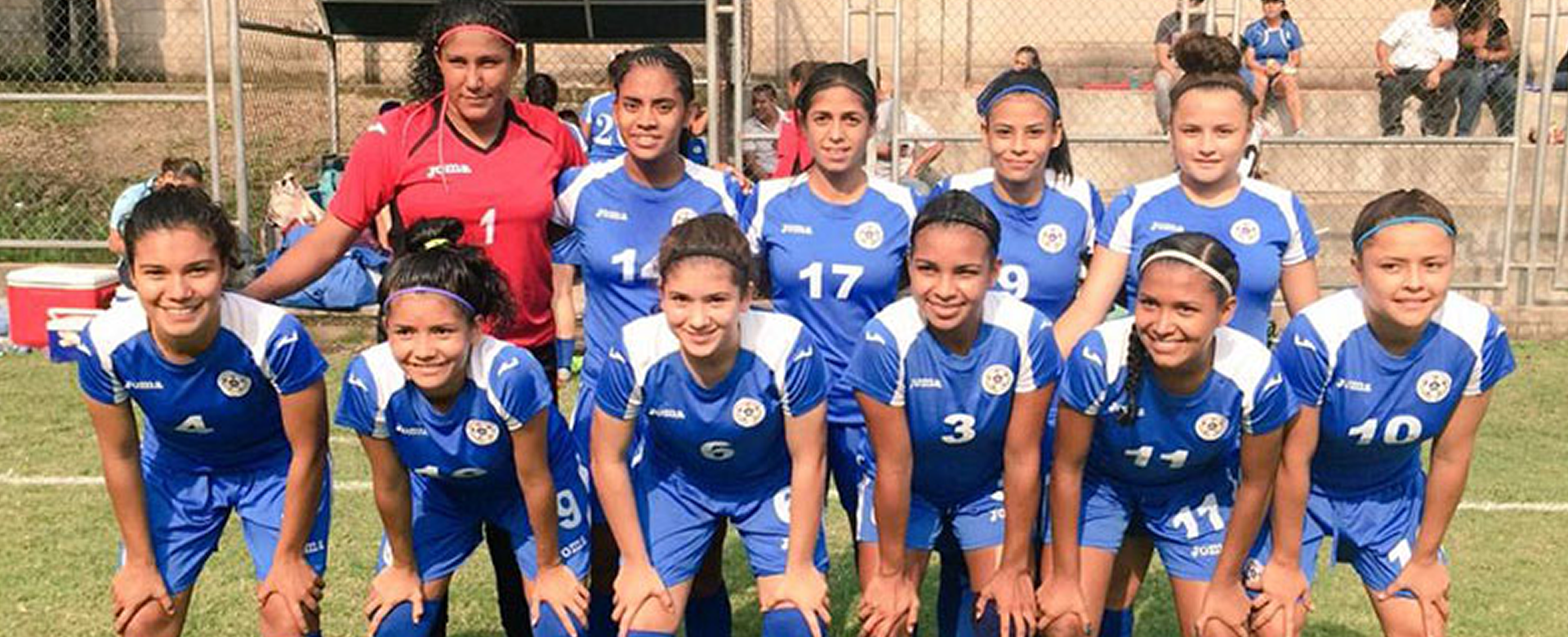 Preselección femenina de Nicaragua contra Bermudas y Trinidad