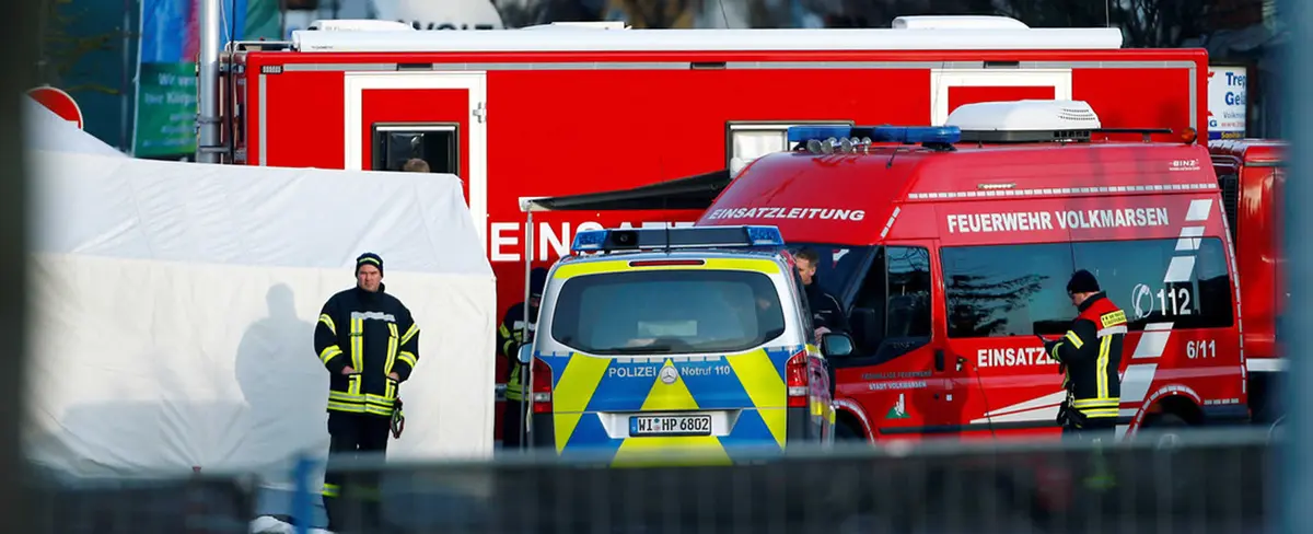 52 heridos es el saldo de un atropello deliberado durante un desfile en Alemania