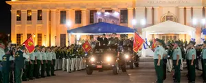 Daniel y Rosario encabezan toma de posesión del General Julio César Avilés