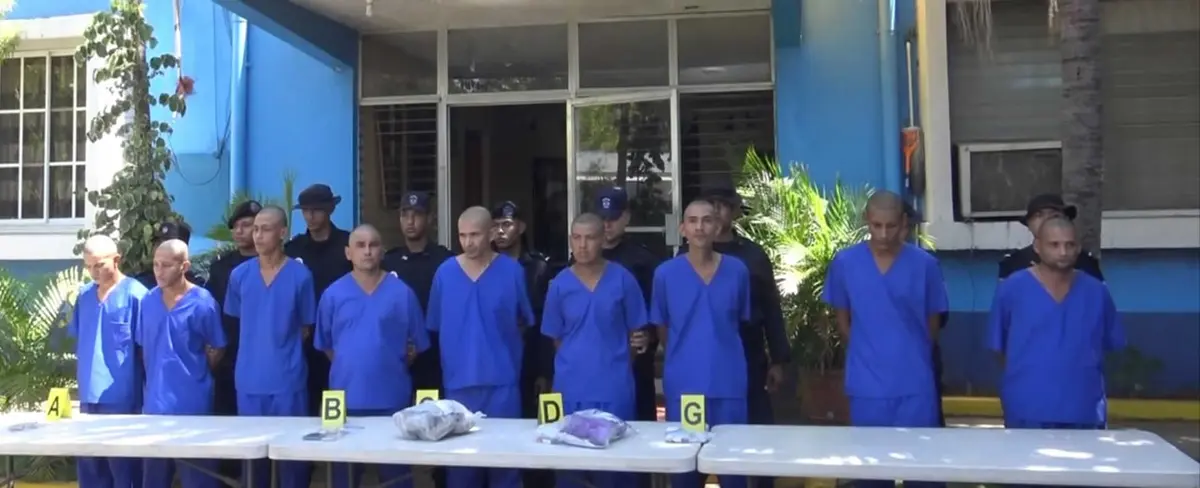 Chinandega: policía detiene a 14 sujetos acusados de diversos delitos