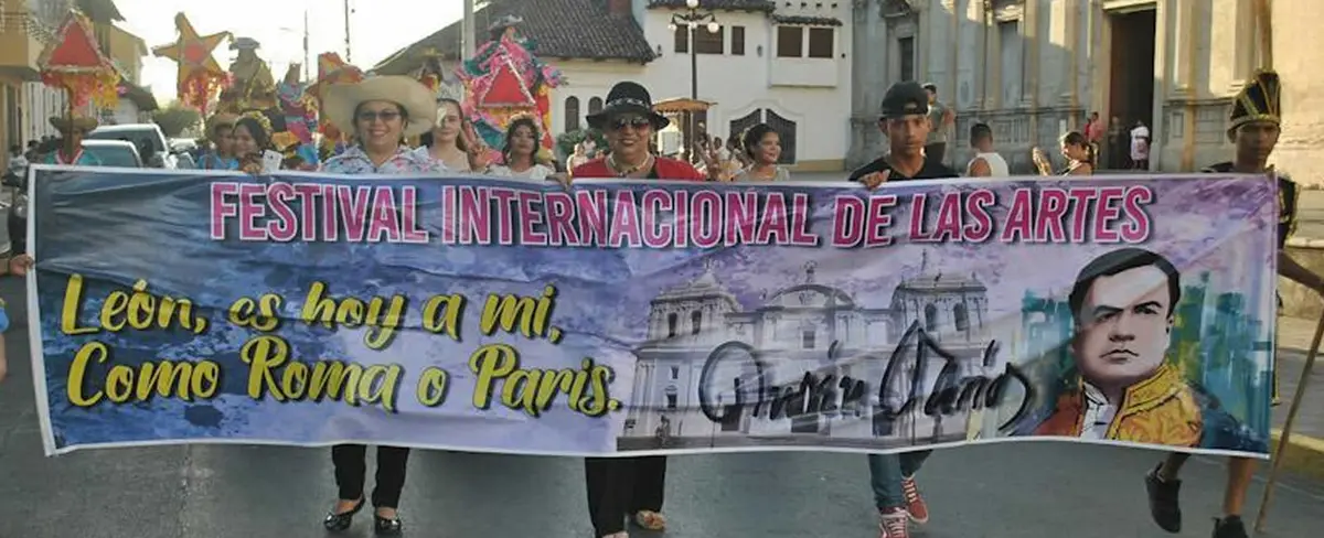 La Gran sultana celebra, I Festival Internacional de las Artes Rubén Darío