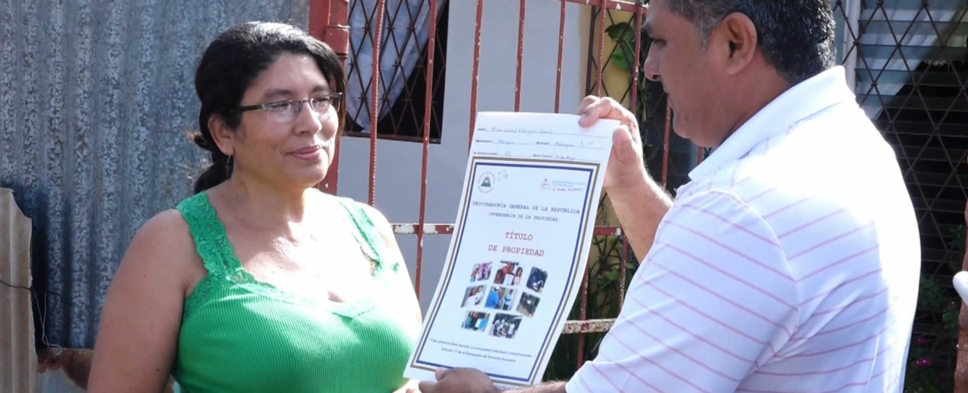 Gobierno brinda seguridad jurídica a 500 familias en diversas zonas de Nicaragua
