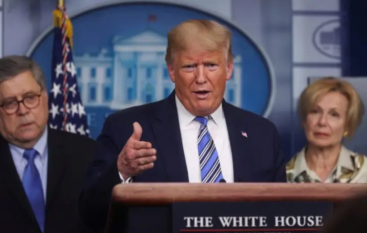 Trump: “La cura no puede ser peor que la enfermedad, el cierre de la economía puede causar más muertes"