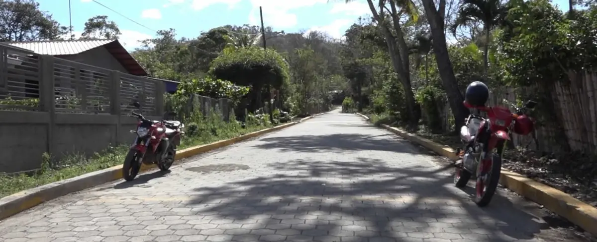 Autoridades inauguran mejoramiento de calles en Santa Lucia, Boaco