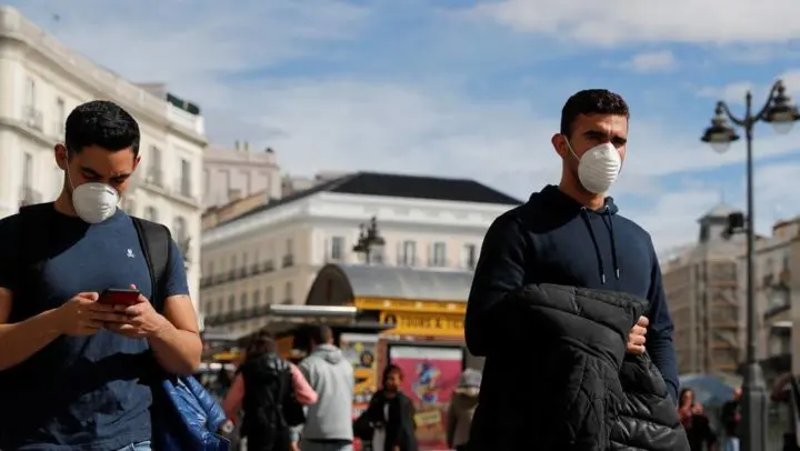 España reporta 345 casos confirmados y 5 fallecidos por coronavirus