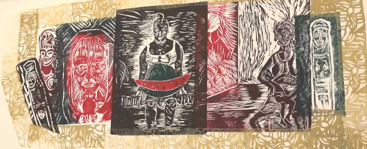 Aperturan exposición artística "Mujeres en la Gráfica Nicaragüense"