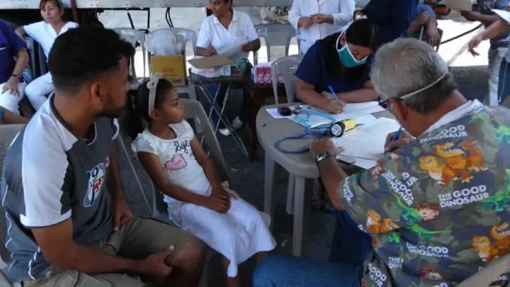 Jornada de atención de salud en el barrio Pedro Joaquín Chamorro