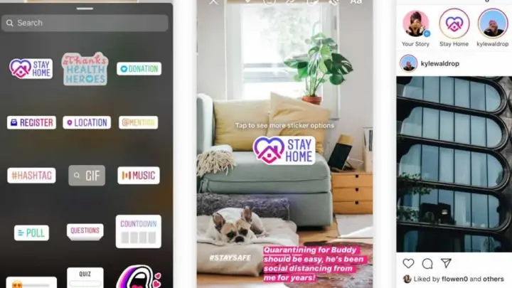 Sticker de Instagram que hace divertida la cuarentena por Coronavirus
