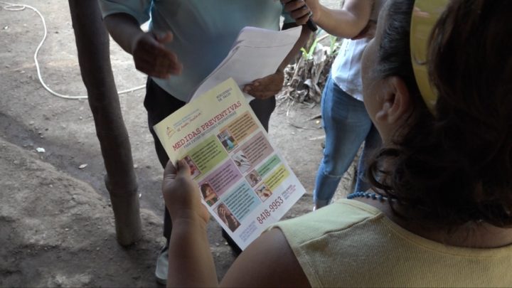 En prevención de COVID-19, MINSA visita comarca San José de las cañadas