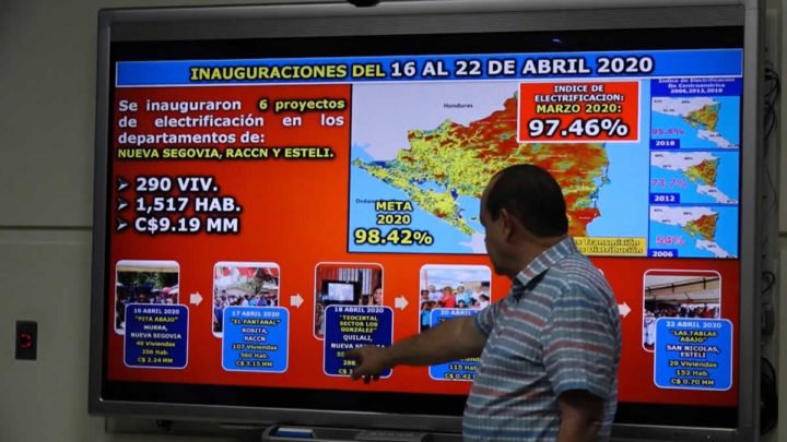 Gobierno Sandinista continúa llevando energía eléctrica a más hogares