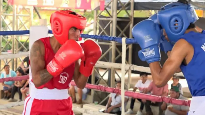 Boxeadores nicaragüenses en campeonato de boxeo 2020 