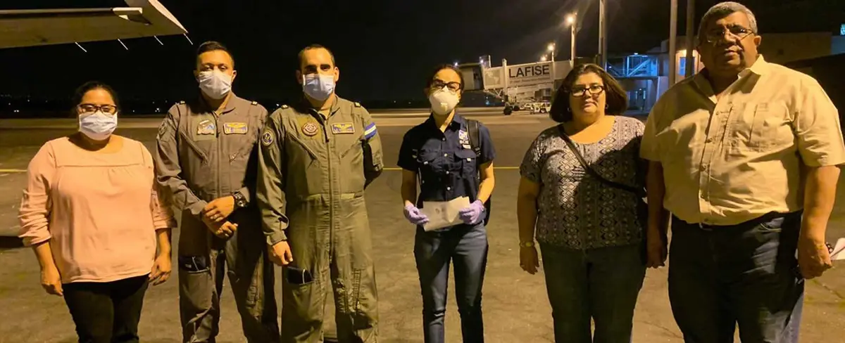 Nicaragua recibe por parte del BCIE 26 mil pruebas para detectar COVID-19