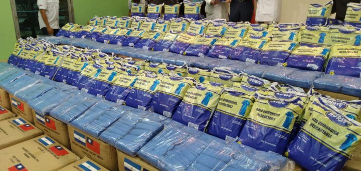 Taiwán dona equipo de protección al Ministerio de Salud de Nicaragua