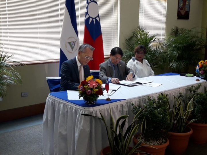 Taiwán entrega donación de 500 mil dólares a Nicaragua para equipos médicos 