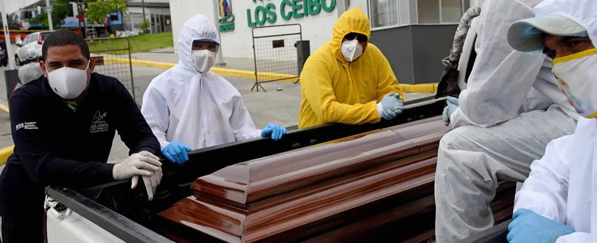 Coronavirus acelera la cifra de muertos a 5 mil 700 en Guayas, Ecuador