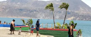 Laguna de Xiloá comienza a recibir visitas de veraneantes
