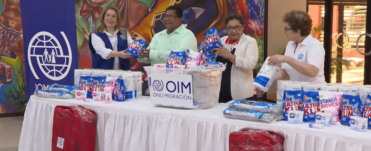 Nicaragua recibe kits de higiene para fortalecer limpieza en las escuelas