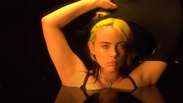 Billie Eilish  en video “No es mi responsabilidad de Youtube