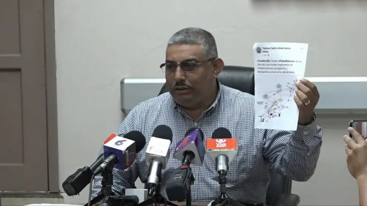 Marvin Altamirano, Presidente de la Asociación de Transportistas de Nicaragua.