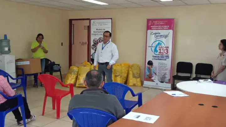 MIFAN entrega kits higiénico a centros infantiles de Madriz, Nicaragua