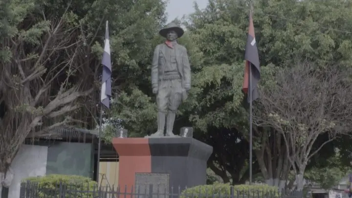 Monumento del General Augusto C. Sandino en Niquinohomo, Masaya.