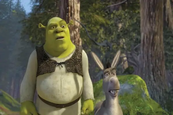  Shrek y burro