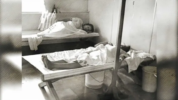 Pacientes en hospital con enfermedades infecciosas.