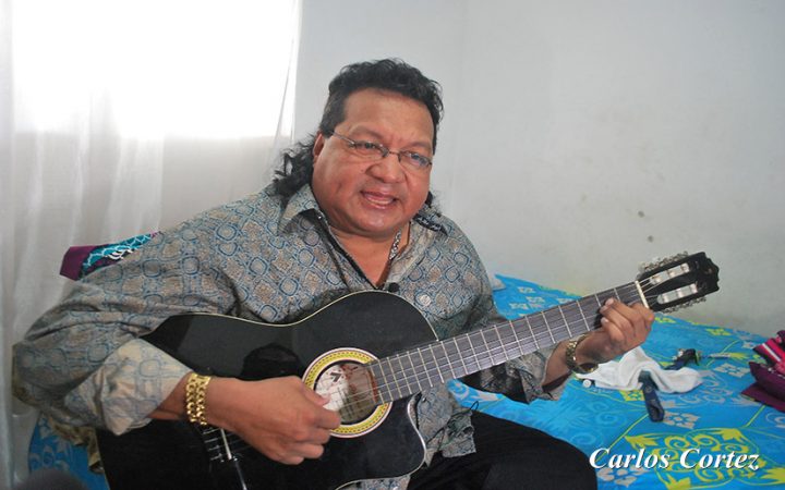 Gustavo Leytón dando muestra de su talento