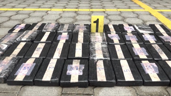 43 kilos con 722 gramos de cocaína a cabezal guatemalteco