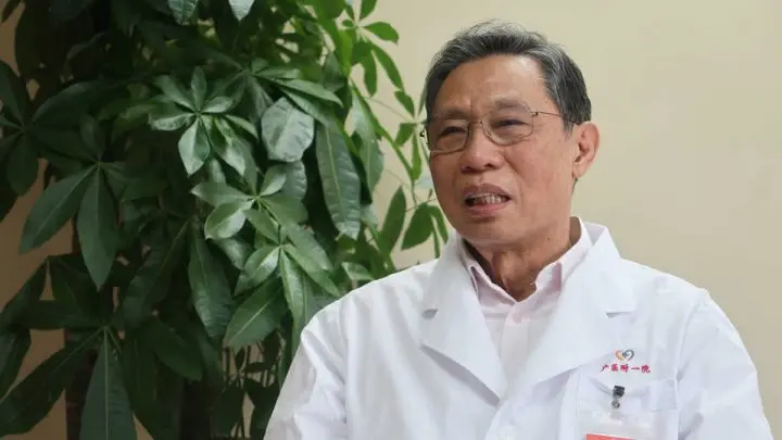 El epidemiólogo chino Zhong Nanshan.