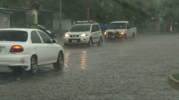 Lluvias y tormentas eléctricas en Nicaragua