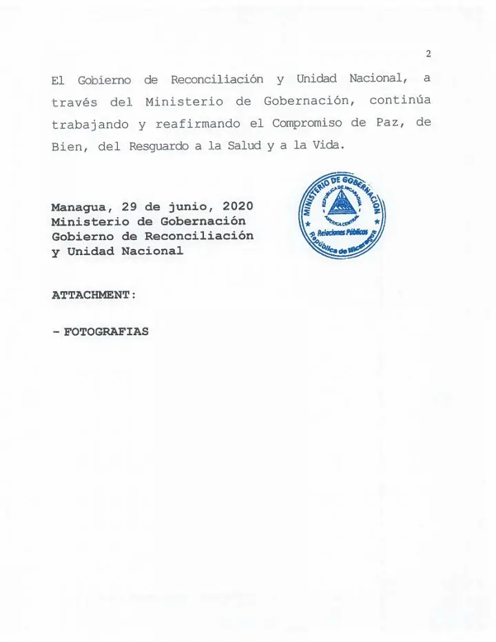 Gobierno Sandinista recibe a 135 nicaragüenses procedentes de Curazao